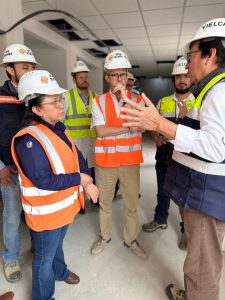 Autoridades de Salud supervisan el avance de la construcción del nuevo Hospital de Sololá