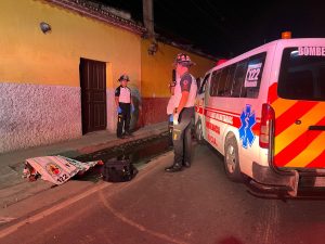 Primos asesinados en la Calle Ancha de los Herreros, Ruta Jocotenango a Antigua Guatemala