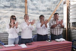 UNE realiza jornada de afiliación y presenta a su coordinador municipal en Chuarrancho