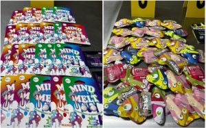 Capturan en el aeropuerto La Aurora a estadounidense con gomitas de marihuana y hongos psicotrópicos