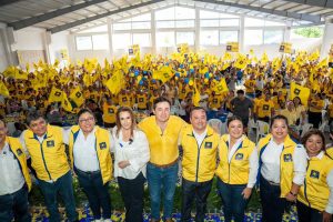 Sebastián Siero y Zury Ríos visitan Retalhuleu en jornada de capacitación y juramentación del Partido Unionista