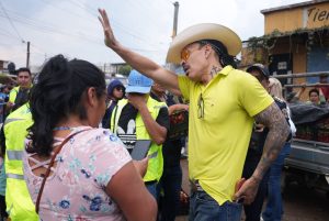 La entrega de verduras continúa en Mixco