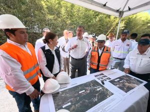 Avances en más de 4.5 kilómetros de mantenimiento mayor son supervisados por presidente y ministra