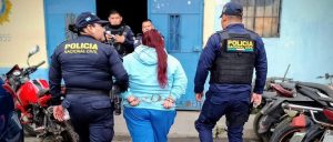 Mujer capturada por nueve casos extorsión