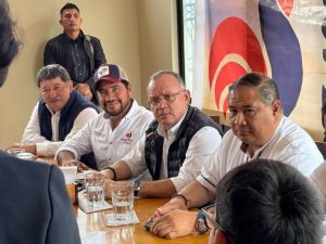 General Napoleón Barrientos hace su debut en Salcajá, Quetzaltenango con el Partido NOSOTROS