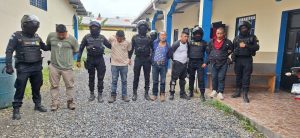 Cinco capturados en Morales, Izabal tras enfrentarse a PNC hay dos policías heridos