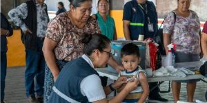 Ministerio de Salud mantiene jornadas de vacunación contra el sarampión