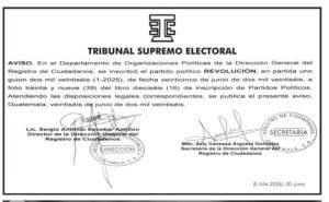 Nace Revolución que dará la vía al partido FIRMES