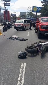 Joven motorista falleció en accidente en carretera a El Salvador