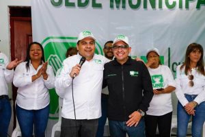 La UNE inaugura sede y realiza jornada de afiliación en Chinautla