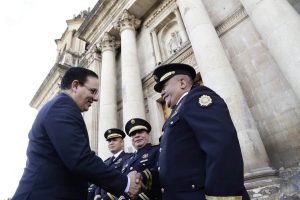 Celebran misa en acción de gracias por 29 años de la Policía Nacional Civil