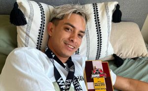 Así amaneció el Campeón Mundial originario de Mixco y residente en la Colonia Bethania