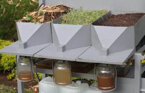 Presentan simulador de lluvia a personal técnico para promover el manejo sostenible de suelos