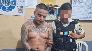 Terrorista de la mara 18 capturado con pistola robada en San José del Golfo
