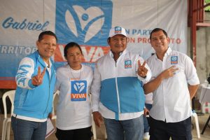 Armando Castillo juramente al Coordinador municipal de San Gabriel, Suchitepéquez