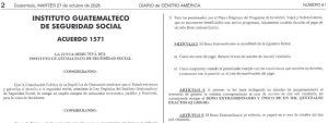 IGSS otorgará un bono extraordinario de Q1,000 a sus pensionados