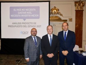 CACIF llama a la Prudencia Fiscal en el presupuesto 2027, así como está, no se puede aprobar