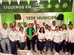 Cristian Chávez proclamado candidato a alcalde de la UNE en Chinautla